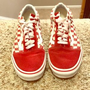 Vans Red